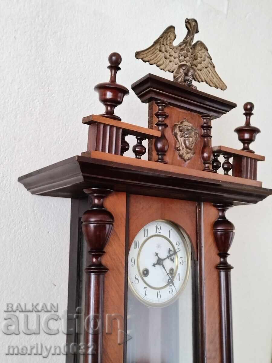 Το γερμανικό ρολόι τοίχου Junghans του τέλους του 19ου αιώνα ΛΕΙΤΟΥΡΓΕΙ - 6 Το γερμανικό ρολόι τοίχου Junghans του τέλους του 19ου αιώνα ΛΕΙΤΟΥΡΓΕΙ - 6