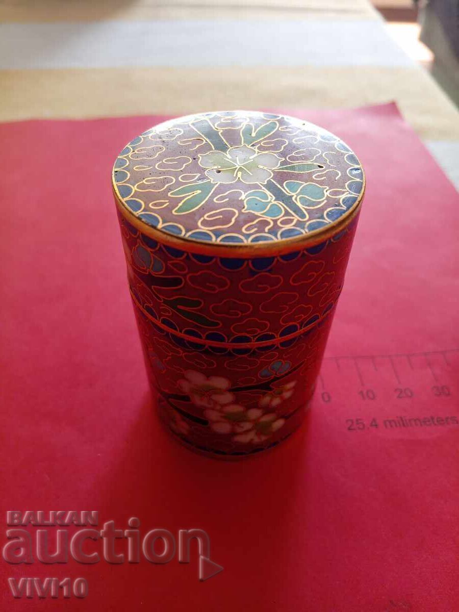 Antique jewelry box, Clazone, 8cm with price 60.00 BGN | € 30.68