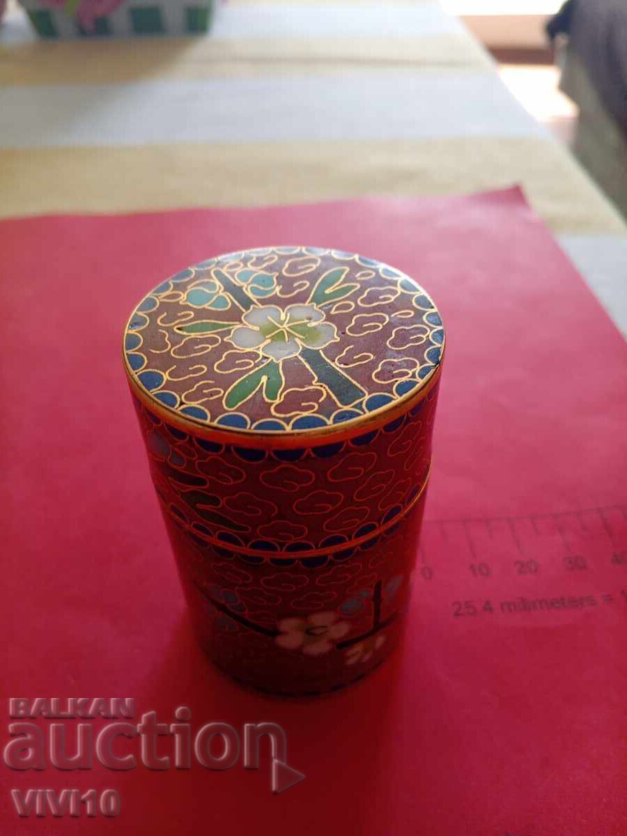 Antique jewelry box, Clazone, 8cm