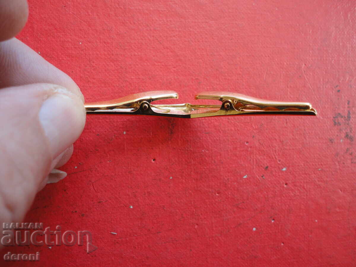Auction  Gold-plated Tie Clip 1