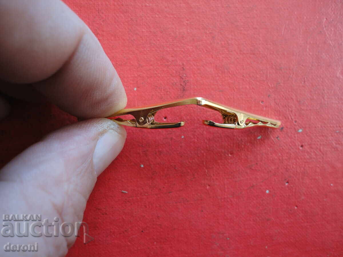 Gold-plated Tie Clip 1 - 5