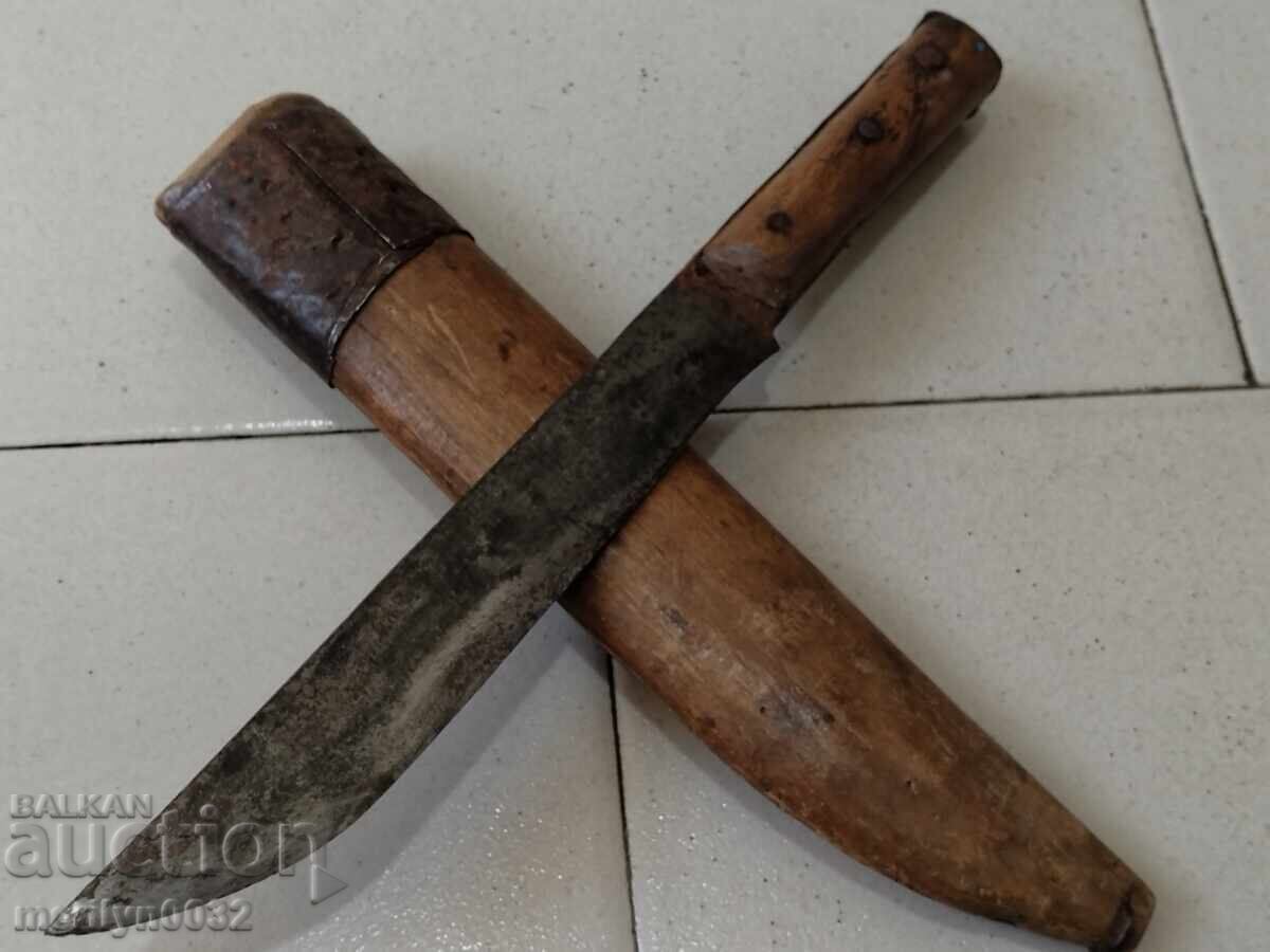 Shepherd's knife with scabbard, Karakulak knife - 7 Shepherd's knife with scabbard, Karakulak knife - 7