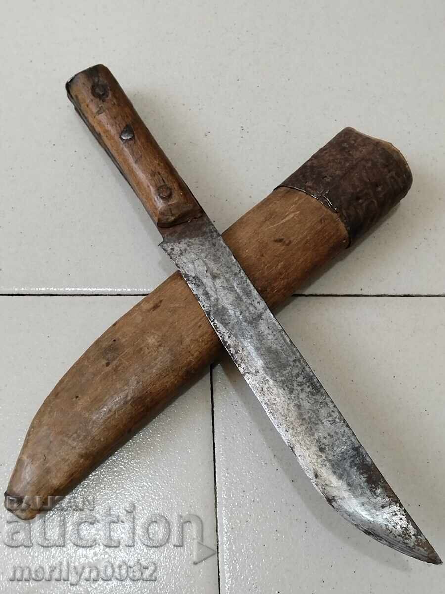 Shepherd's knife with scabbard, Karakulak knife Shepherd's knife with scabbard, Karakulak knife