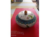 Antique Clazone Jewelry Box 17cm