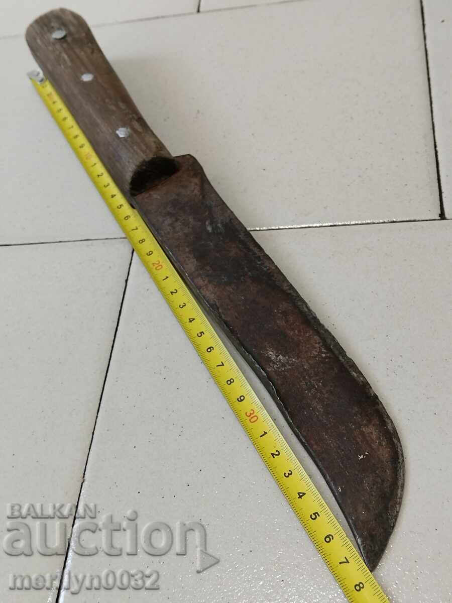 Auction  Shepherd's knife without a sheath, cleaver knife