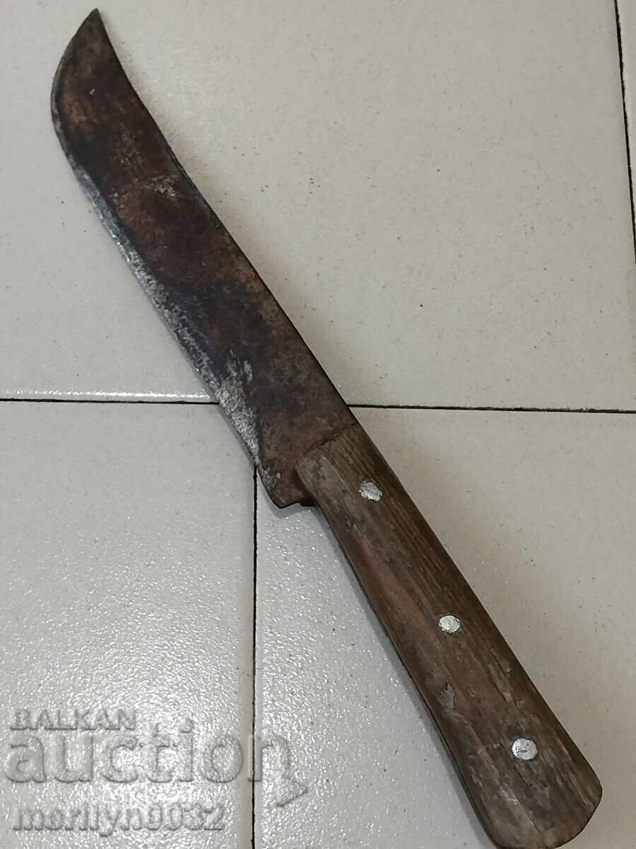 Shepherd's knife without a sheath, cleaver knife - 5