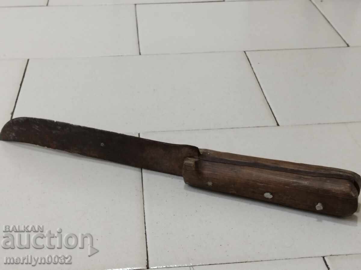 Shepherd's knife without a sheath, cleaver knife - 6