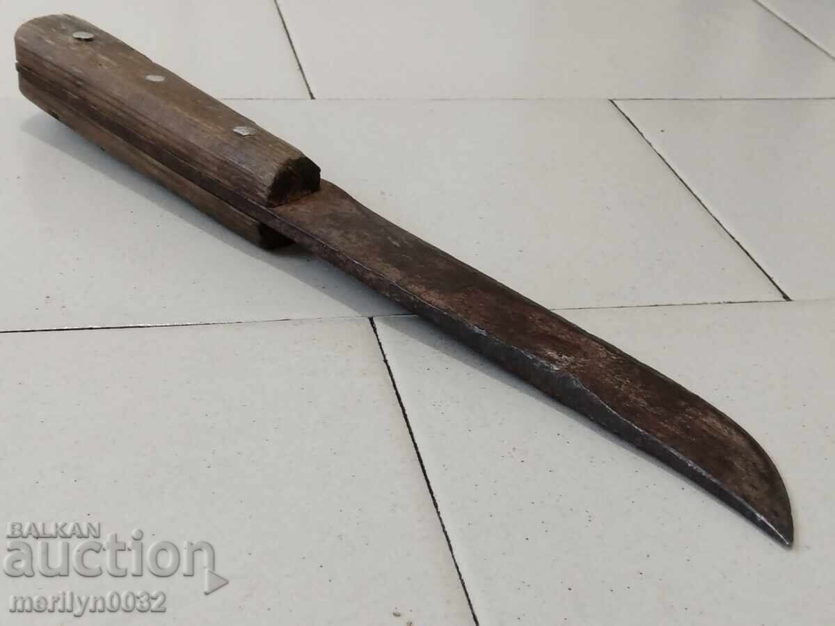 Shepherd's knife without a sheath, cleaver knife - 7