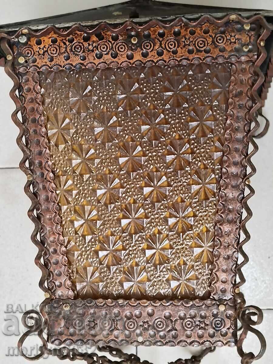 Star ηλεκτρικός φακός χειροποίητος από χαλκό, λάμπα με αμπαζούρ με τιμή 139.00 BGN | € 71.07