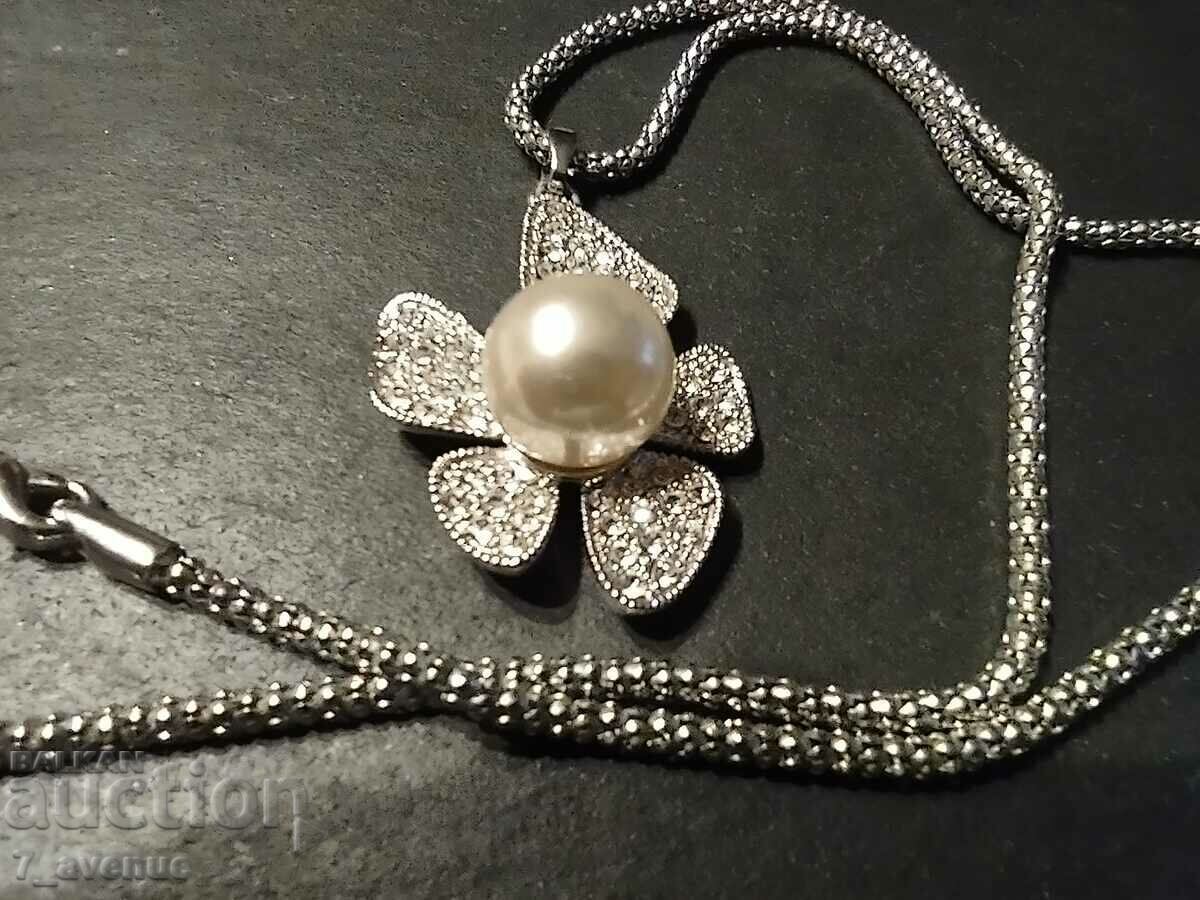 Auction  NECKLACE, elegant, old, 44 cm long 11.11.24