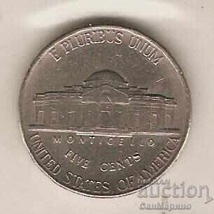 5 cenți SUA 1996 D* 5 cenți SUA 1996 D*