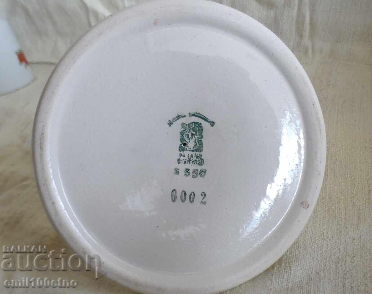 Свещник Ръчно рисуван порцелан Полша - 5