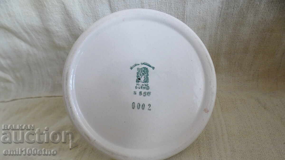 Свещник Ръчно рисуван порцелан Полша - 6