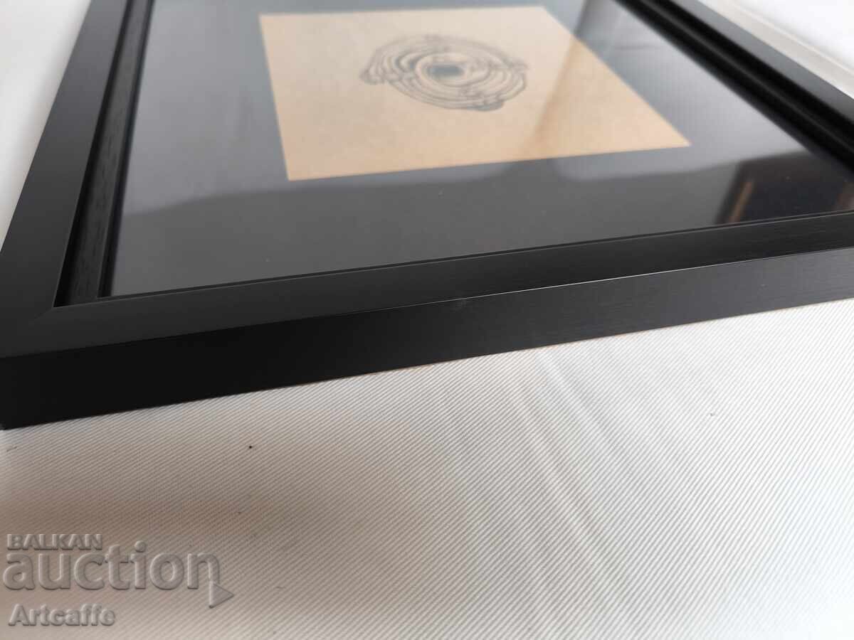 Hundertwasser-ранна литография,1959 г.,номерирана - 5