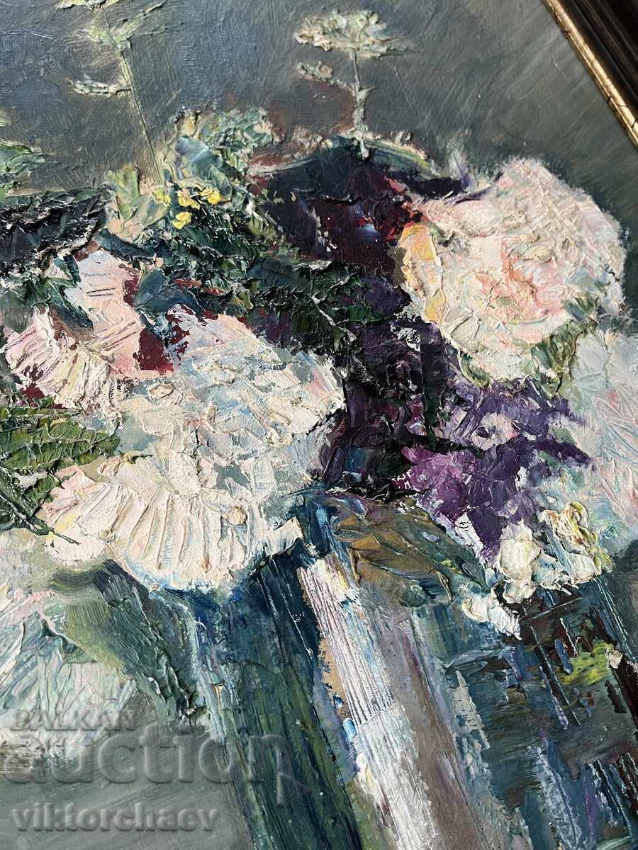 Delivery of Dimitar Baltev Masterful Painting - "Still Life"