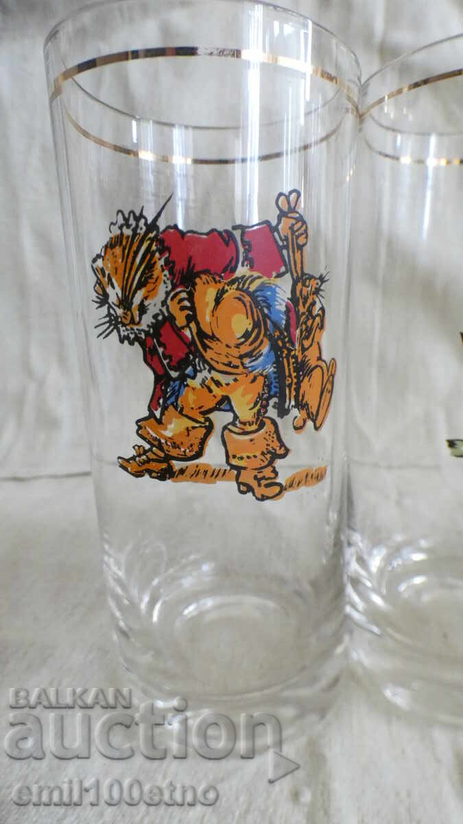 Water or Juice Bowls, Children's Tales, Thin Glass with price 15.00 BGN | € 7.67 Water or Juice Bowls, Children's Tales, Thin Glass with price 15.00 BGN | € 7.67