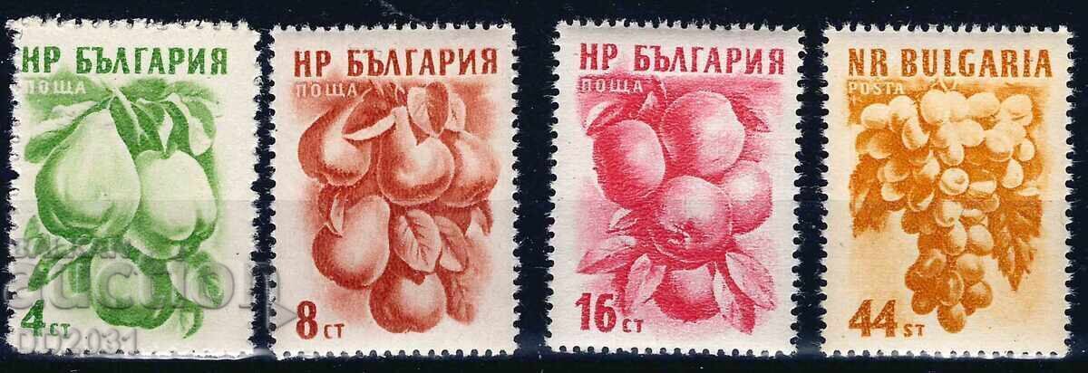 Bulgaria 1957 - fructe 3 MNH Bulgaria 1957 - fructe 3 MNH