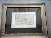 Τίτλος: Ζουλ Πασκίν - πρωτότυπο χαρακτικό, αριθμημένο