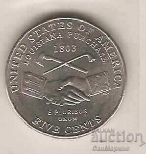 5 λεπτά ΗΠΑ 2004 Ρ*