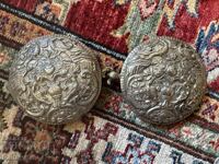 PAFTA PAFTĂ ROTUNDĂ ARGINT PANAGYURISHTE COSTUM BIJUTERIE MACEDONEAN