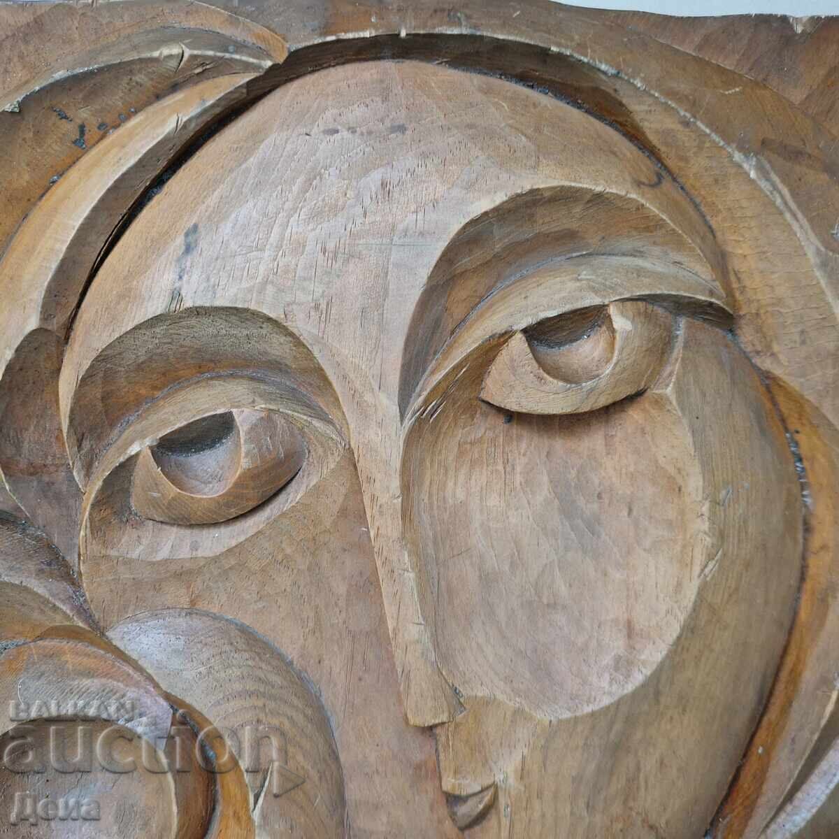 Licitație Vechi maestru sculptură în lemn
