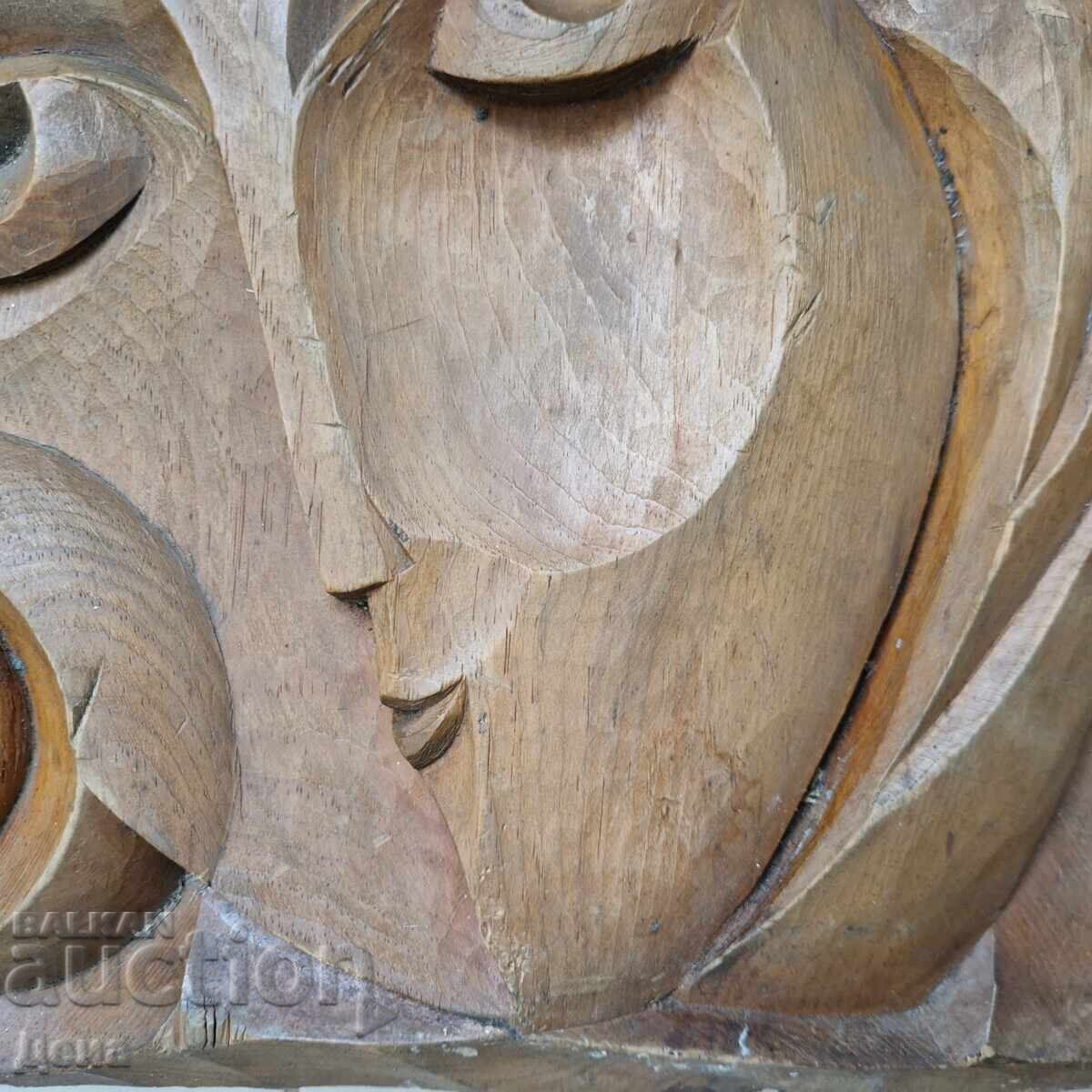 Vechi maestru sculptură în lemn - 6