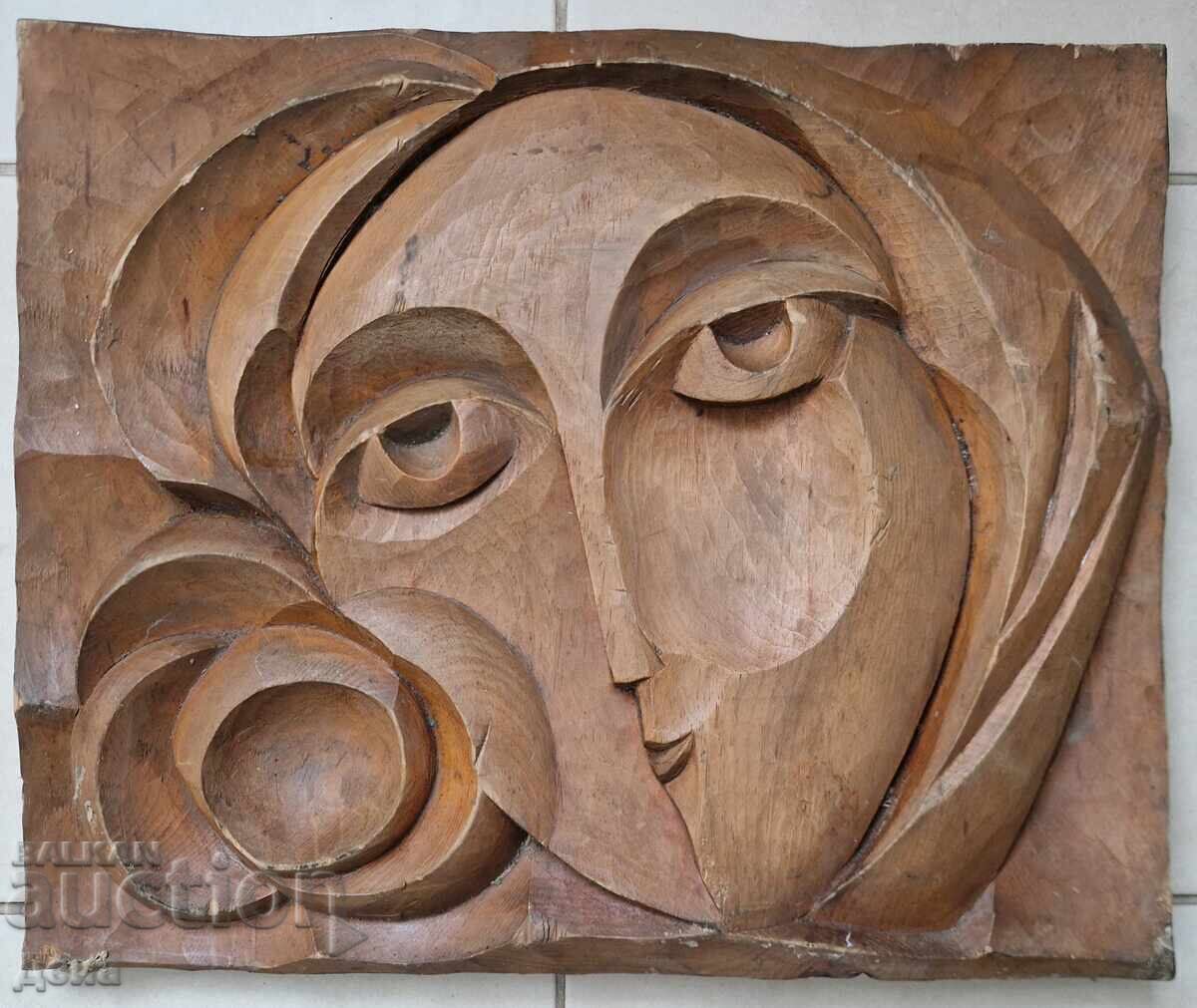 Vechi maestru sculptură în lemn