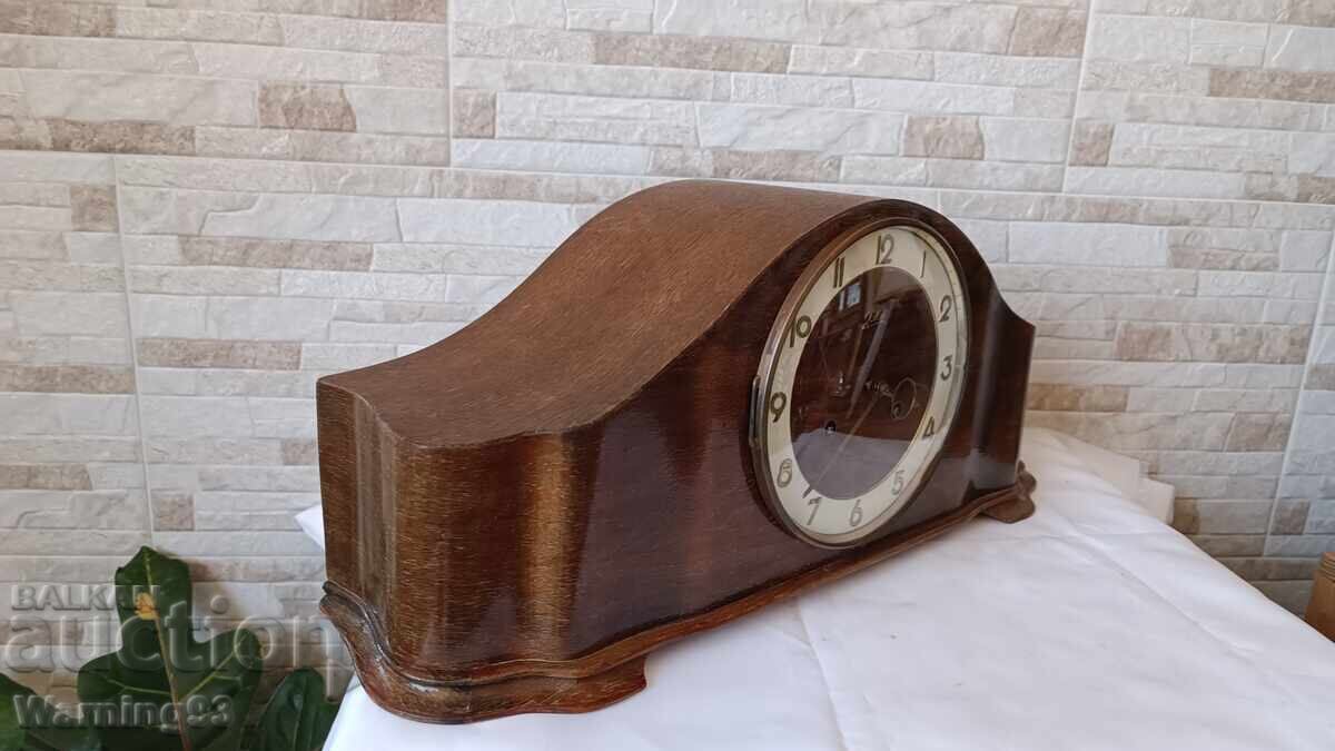 Auction  Antique Mantel Clock - JUBA - Germany - Antique - 1965