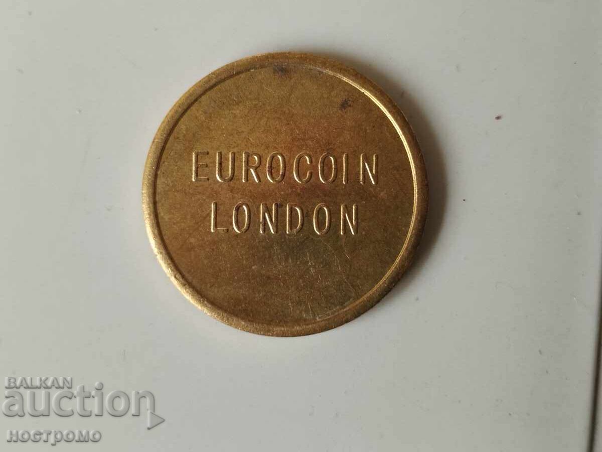 Eurocoin London - А 5507 с цена 1.00 лв. | € 0.51 Eurocoin London - А 5507 с цена 1.00 лв. | € 0.51