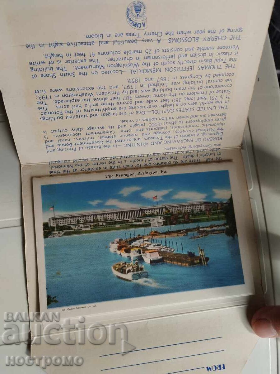 Auction Large Bouquet of USA Postcards - A 5514 Auction Large Bouquet of USA Postcards - A 5514