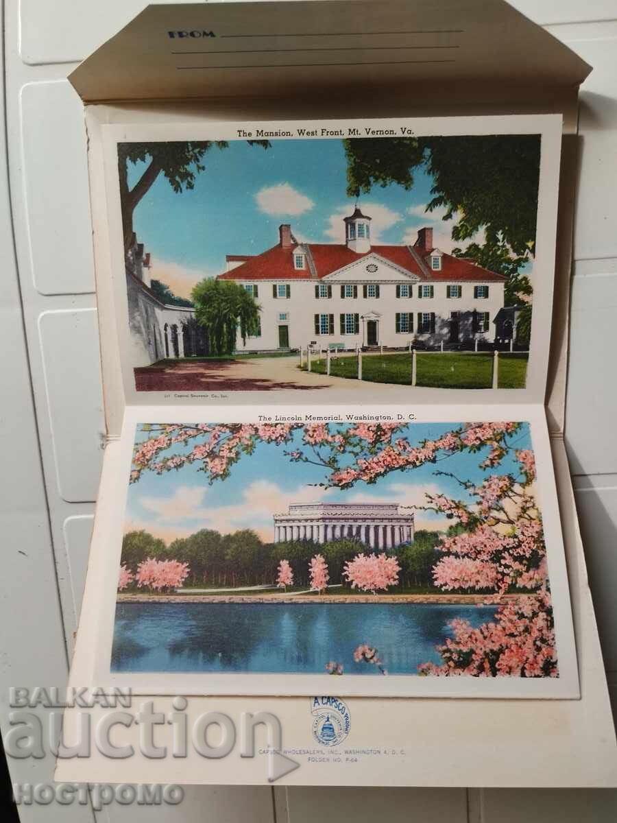 Large Bouquet of USA Postcards - A 5514 - 6 Large Bouquet of USA Postcards - A 5514 - 6