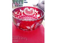 Cupa de cristal Bohemia 17 cm