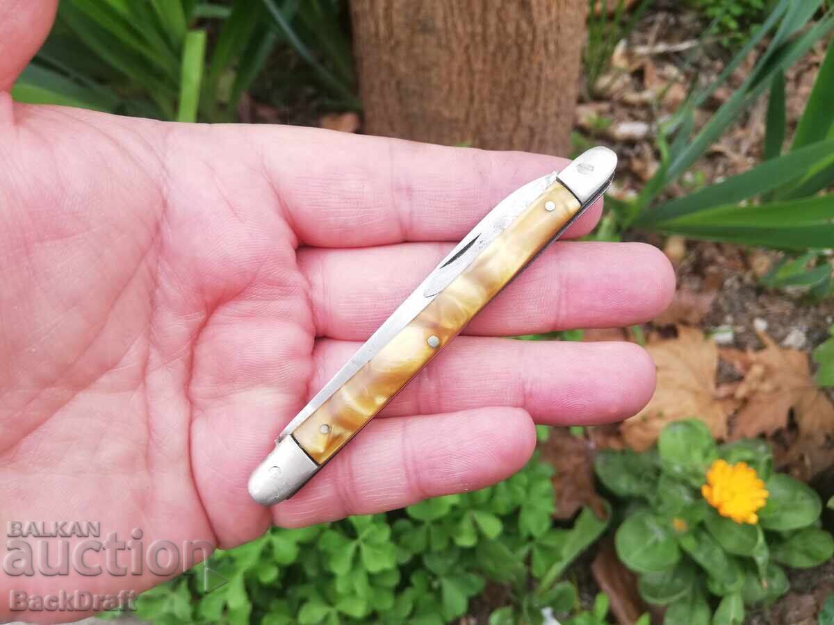 БЪЛГАРСКИ ДЖОБЕН НОЖ,НОЖЧЕ БУКОВЕЦ,РЯДКА МАРКИРОВКА ЩЪРКЕЛ - 6