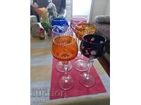 Pahare de cristal Bohemia 6 buc