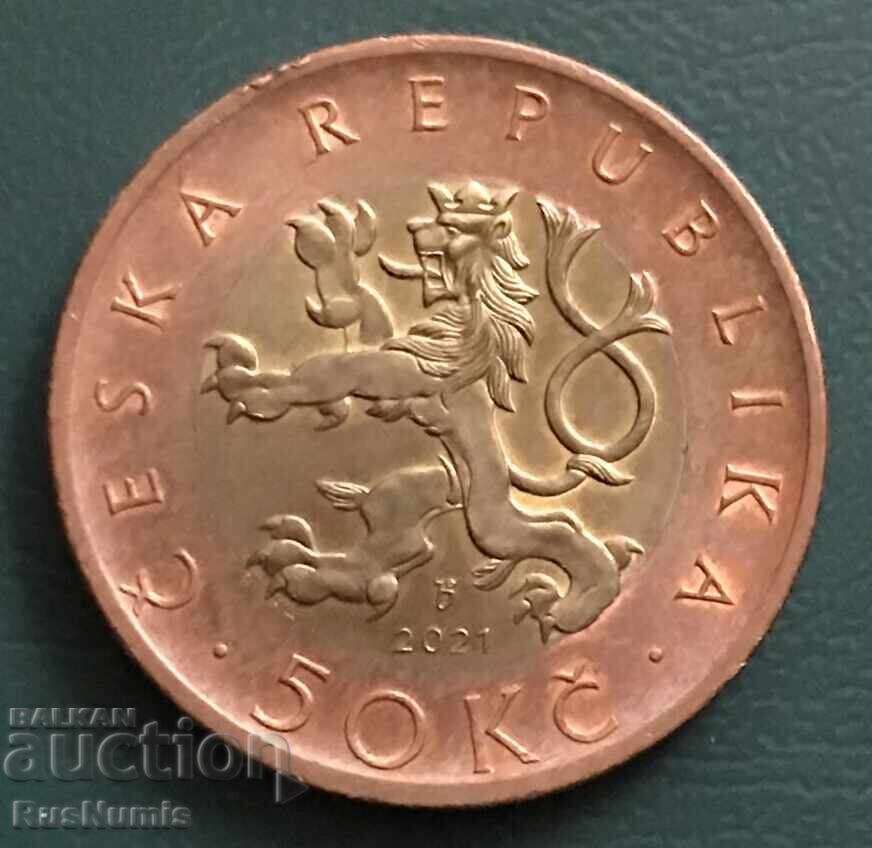 Τσεχία. 50 κορώνες 2021