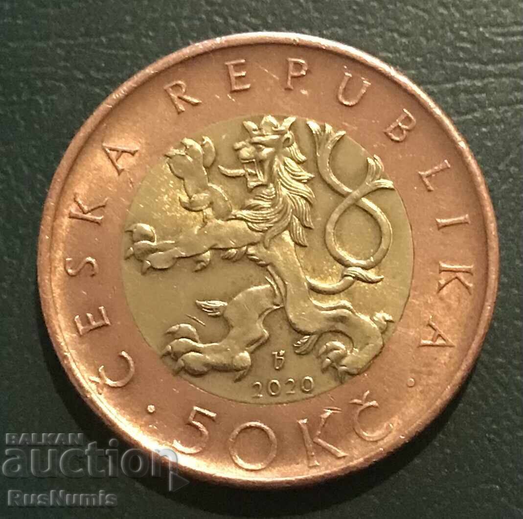 Cehia. 50 coroane 2020