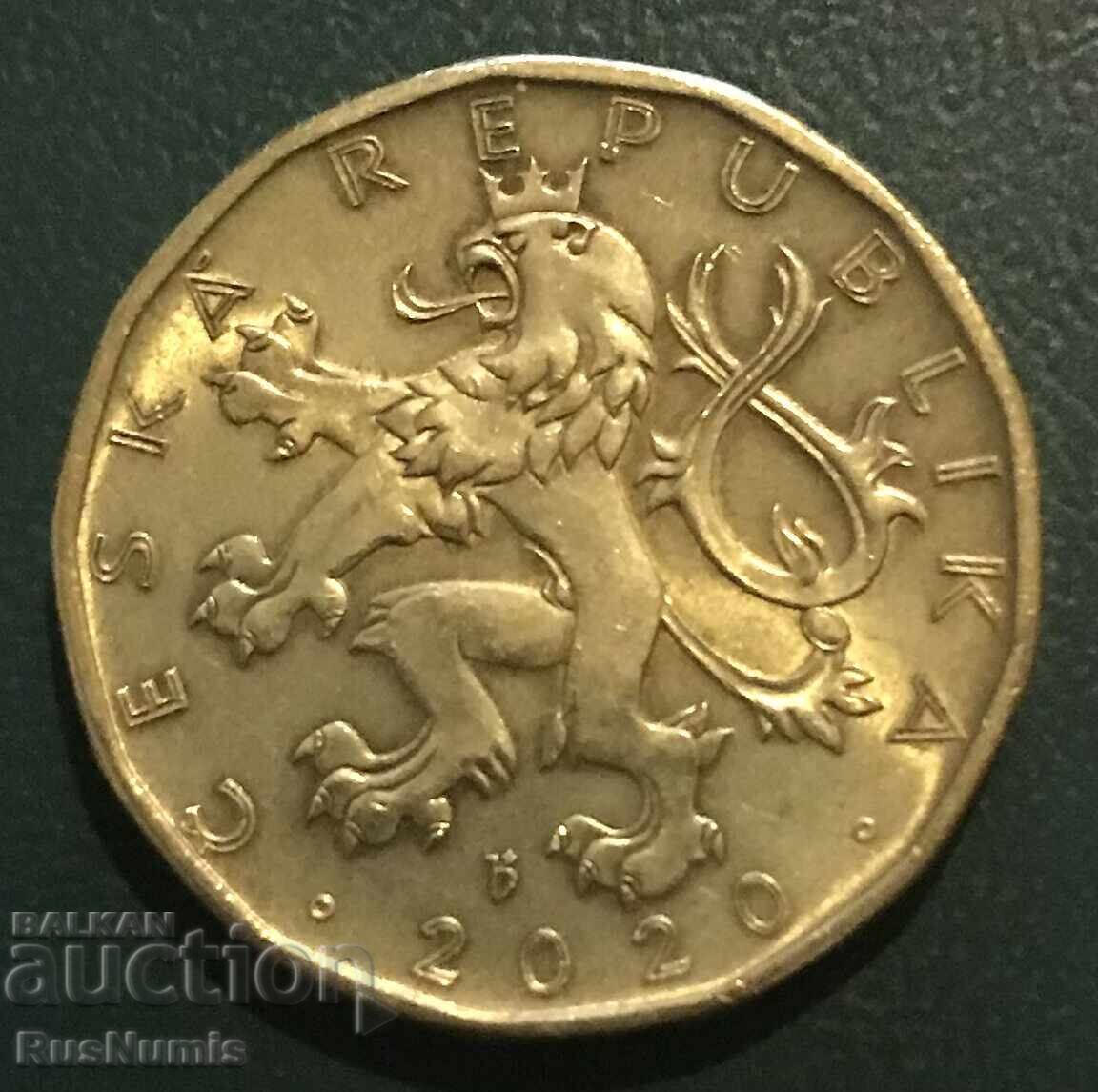 Cehia. 20 coroane 2020 Cehia. 20 coroane 2020