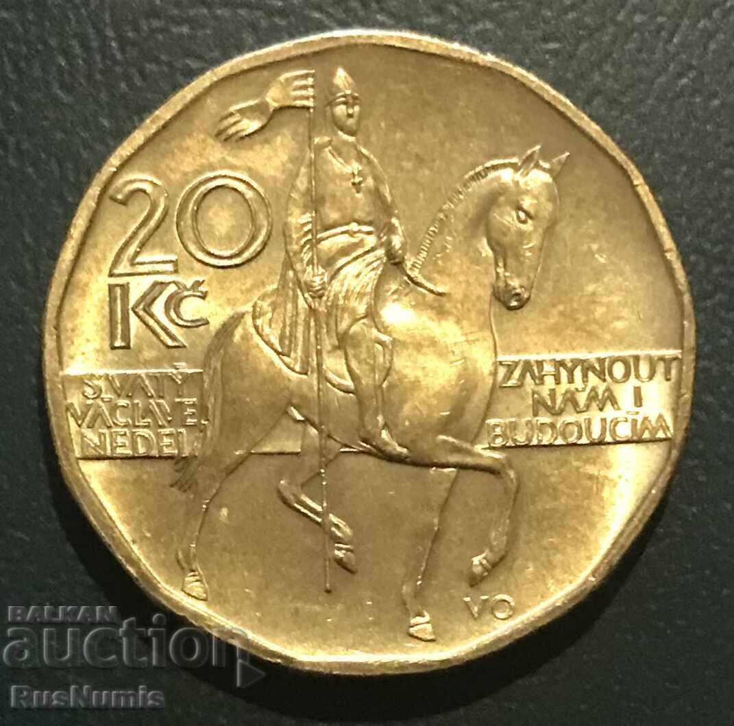 Czech Republic. 20 Korun 2023 with price 7.00 BGN | € 3.58