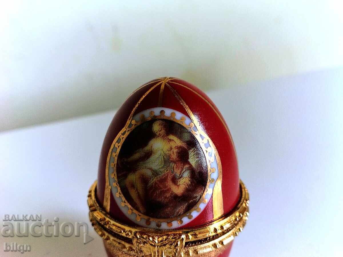 Beautiful Porcelain Jewelry Box - Egg with price 28.87 BGN | € 14.76 Beautiful Porcelain Jewelry Box - Egg with price 28.87 BGN | € 14.76