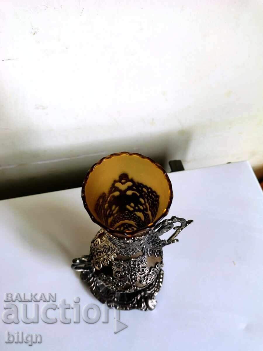 Delivery of Incredibly Beautiful Vessel With Silver-Plated Ornamentation Delivery of Incredibly Beautiful Vessel With Silver-Plated Ornamentation