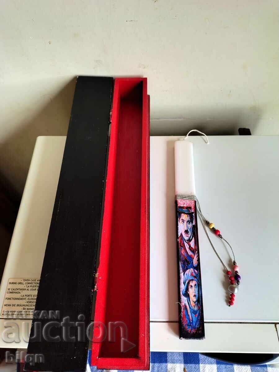 Delivery of Interesting Charlie Chaplin Candle