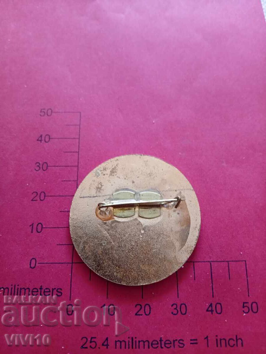 Insigna Cupa Europeană 1977 cu preț 15.00 BGN | € 7.67 Insigna Cupa Europeană 1977 cu preț 15.00 BGN | € 7.67