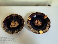 Прекрасен Позлатен 22К Порцеланови Компликт-Лимож