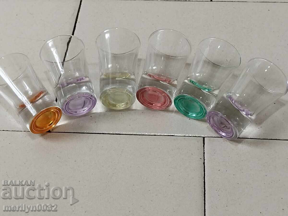 Beautiful set of 6 shot glasses with price 49.90 BGN | € 25.51
