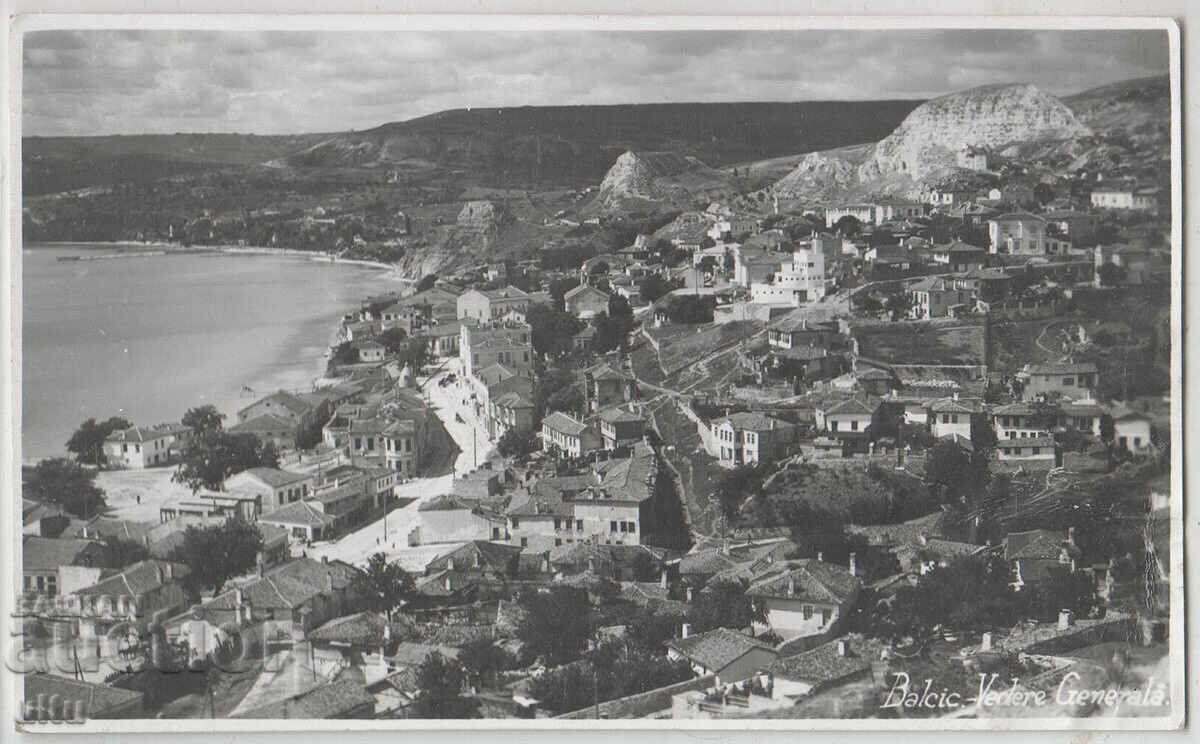 Βουλγαρία, Balchik, RPPC, αταξίδευτες