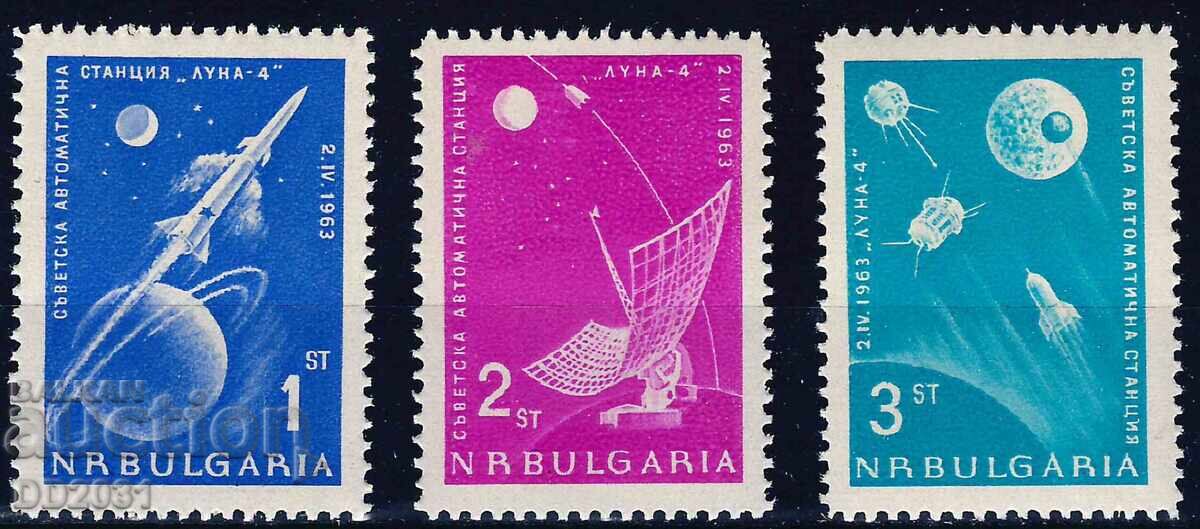 България 1963 - космос MNH България 1963 - космос MNH