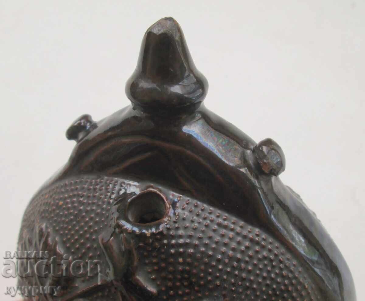 Livrarea Vechi ulcior ceramic, vas de lut, ceramică de Troian Livrarea Vechi ulcior ceramic, vas de lut, ceramică de Troian