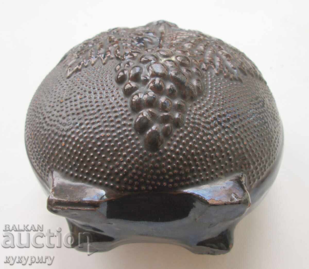 Vechi ulcior ceramic, vas de lut, ceramică de Troian - 5 Vechi ulcior ceramic, vas de lut, ceramică de Troian - 5