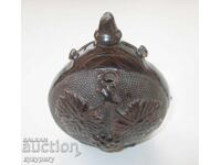 Vechi ulcior ceramic, vas de lut, ceramică de Troian