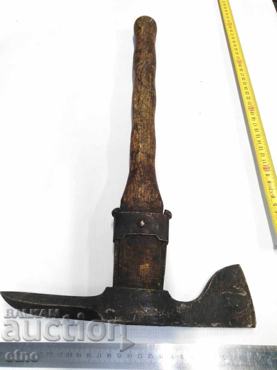 M 1915-PSV-GERMAN TRENCH TOOL,PICKHEAD,AXE,knife - 7